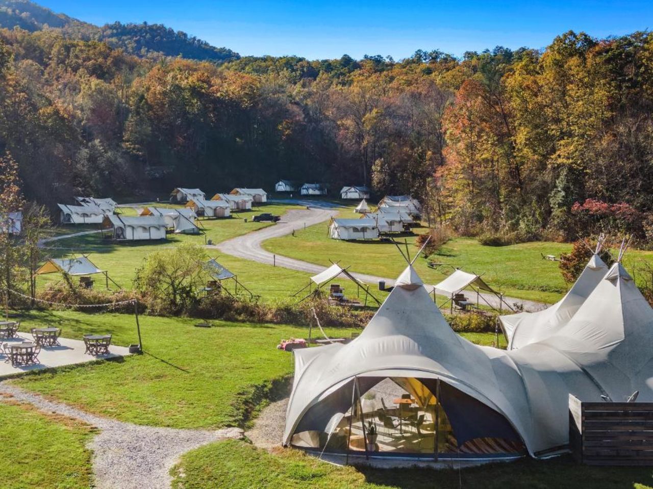 Under Canvas Glamping Great Smoky Mountains